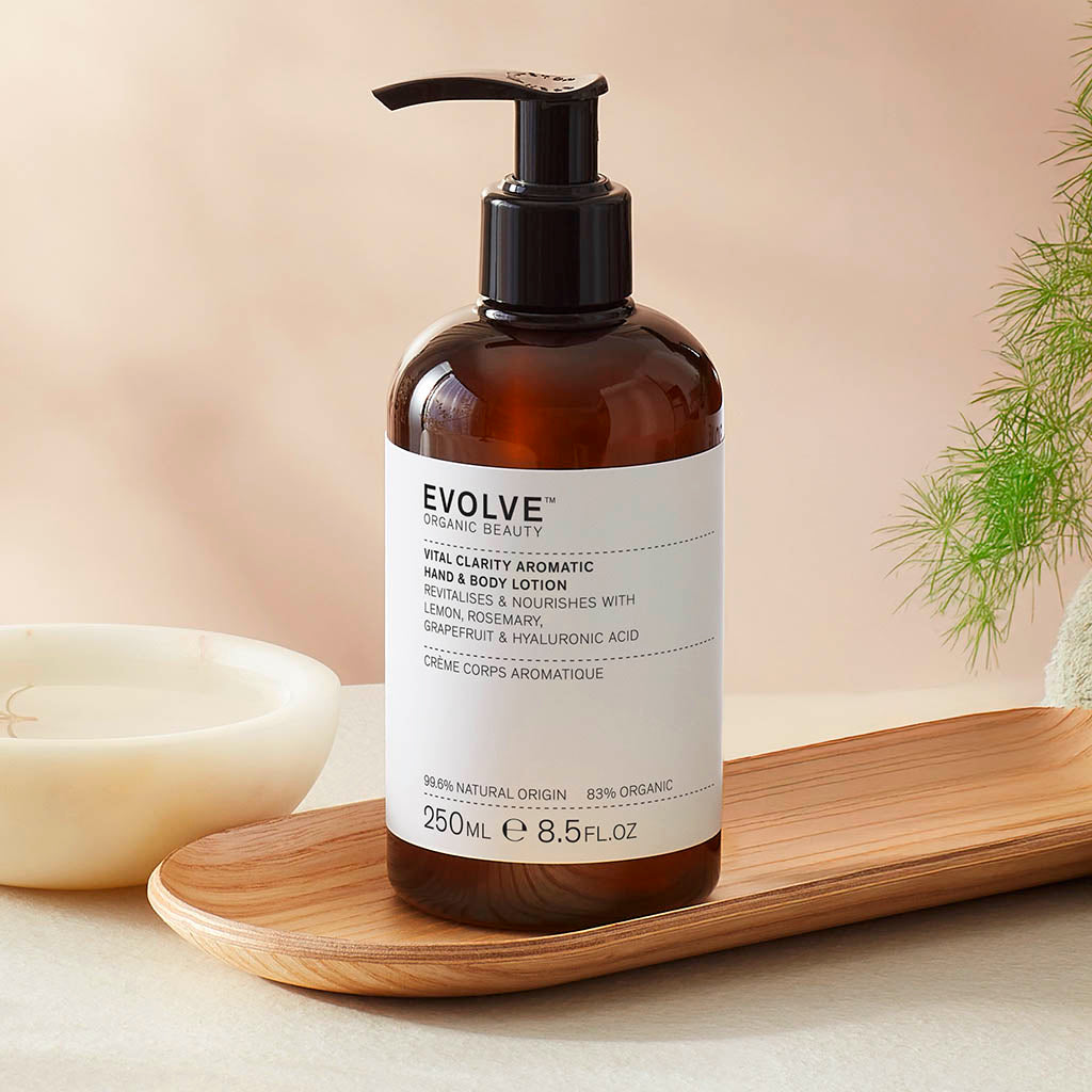 Evolve Organic Beauty Body Moisturiser Vital Clarity Hand & Body Lotion