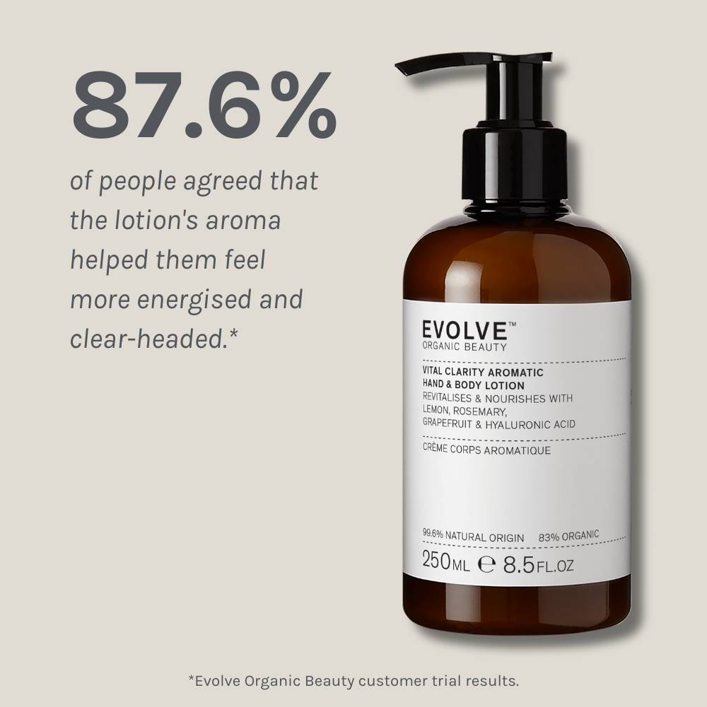 Evolve Organic Beauty Body Moisturiser Vital Clarity Hand & Body Lotion