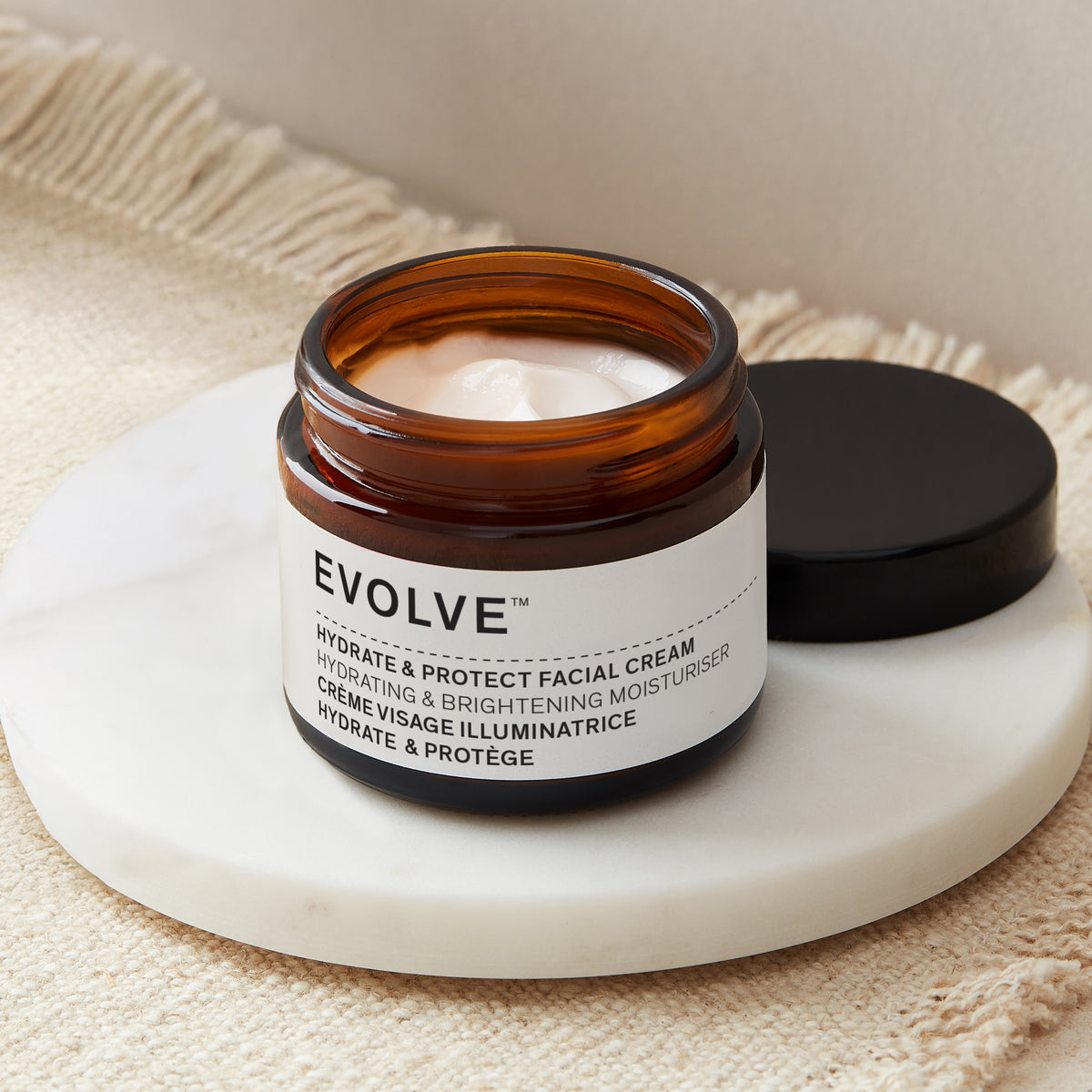 Evolve Organic Beauty Moisturiser Hydrate & Protect Facial Cream - USA
