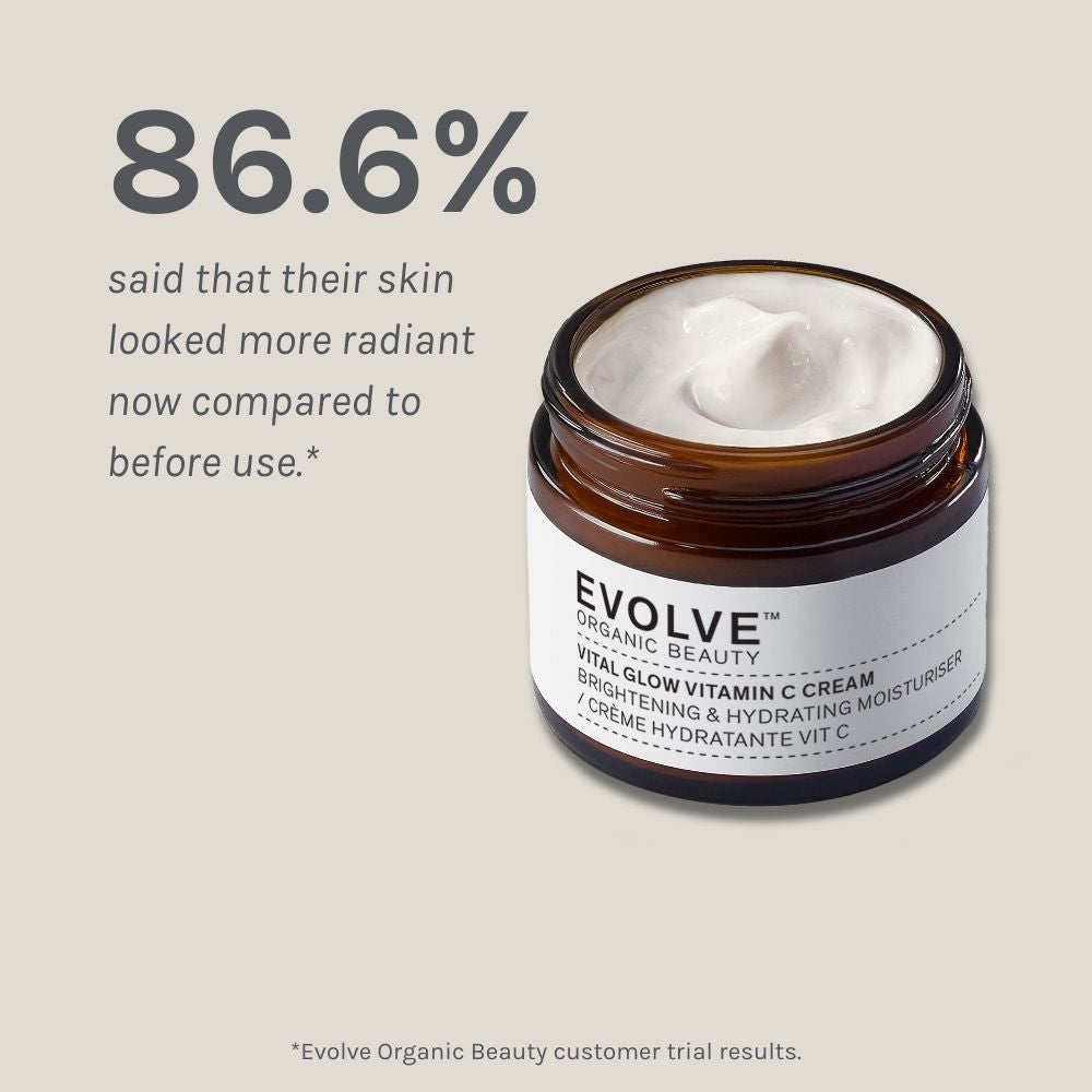 Evolve Organic Beauty Moisturiser Vital Glow Vitamin C Cream