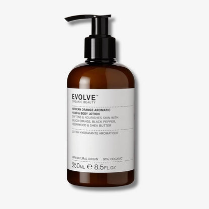 Evolve Organic Beauty Body Moisturiser African Orange Aromatic Hand &amp; Body Lotion