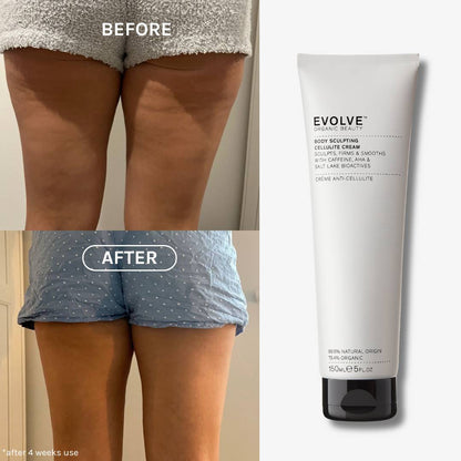 Evolve Organic Beauty Body Moisturiser Body Sculpting Cellulite Cream