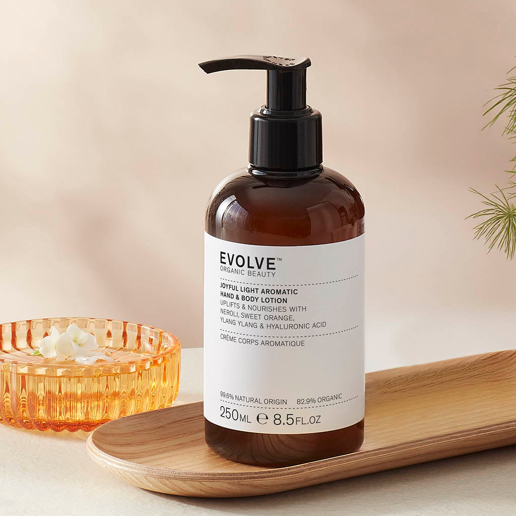 Evolve Organic Beauty Body Moisturiser Joyful Light Hand &amp; Body Lotion