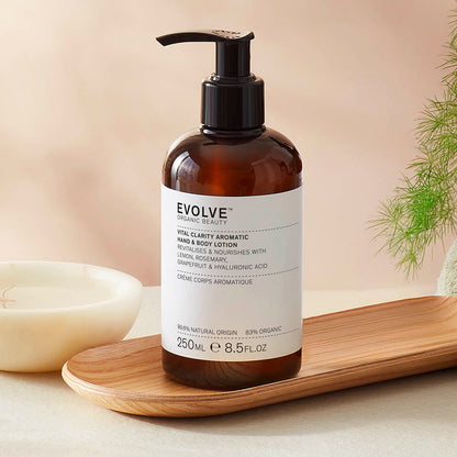 Evolve Organic Beauty Body Moisturiser Vital Clarity Hand &amp; Body Lotion