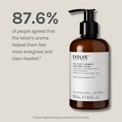 Evolve Organic Beauty Body Moisturiser Vital Clarity Hand &amp; Body Lotion