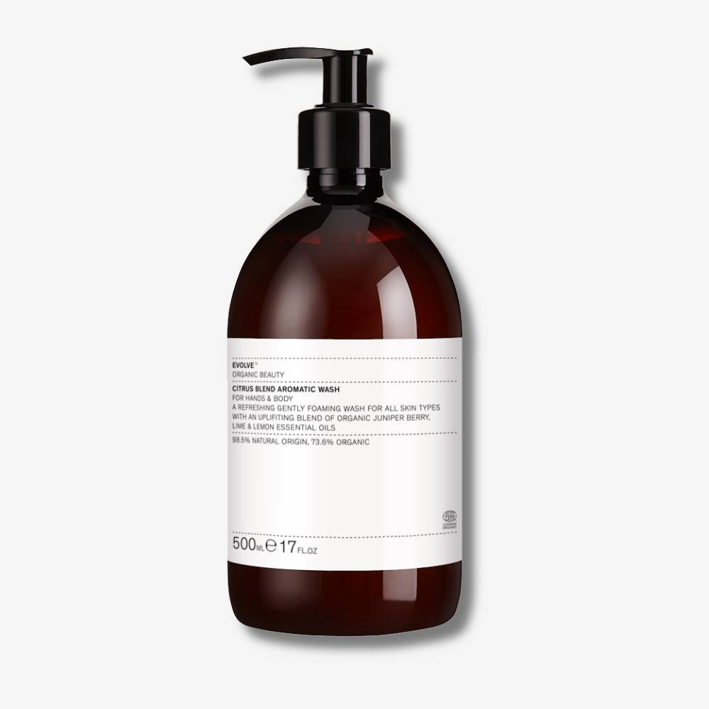 Evolve Organic Beauty Body Wash Citrus Blend Aromatic Hand &amp; Body Wash - Supersize