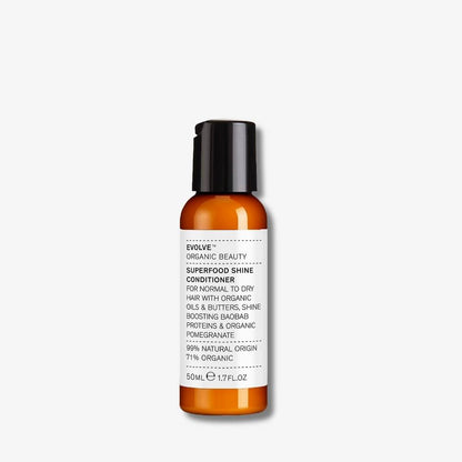 Evolve Organic Beauty Conditioner Superfood Shine Natural Conditioner - Travel Size