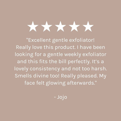 Evolve Organic Beauty Exfoliator Rose Quartz Facial Polish