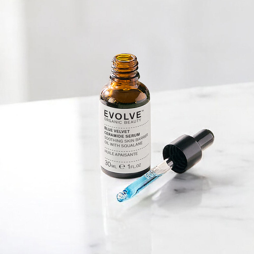 Evolve Organic Beauty Face Serum Blue Velvet Ceramide Serum