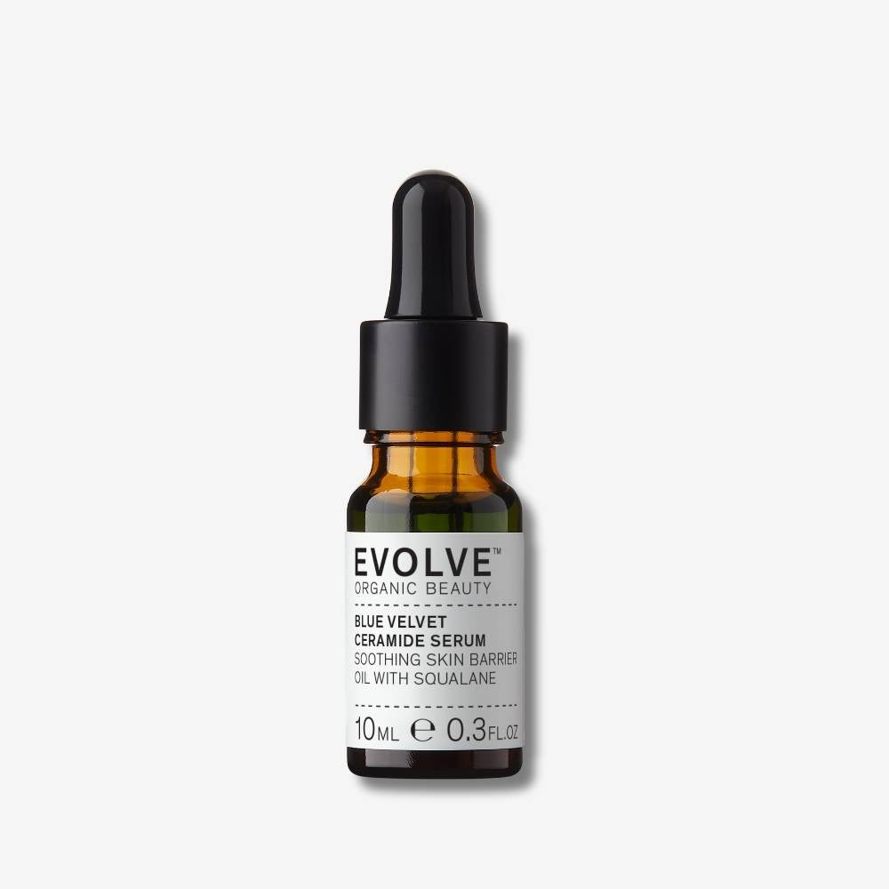 Evolve Organic Beauty Face Serum Blue Velvet Ceramide Serum - Travel Size