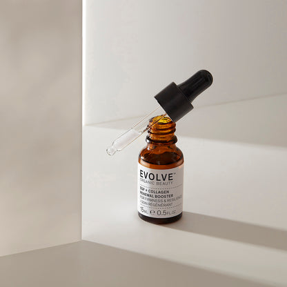 Evolve Organic Beauty Face Serum EGF + Collagen Renewal Booster
