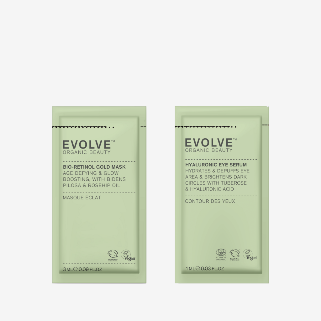Evolve Organic Beauty Gift Set / Bundle Age Defying &amp; Firming 30-Days Trial Kit