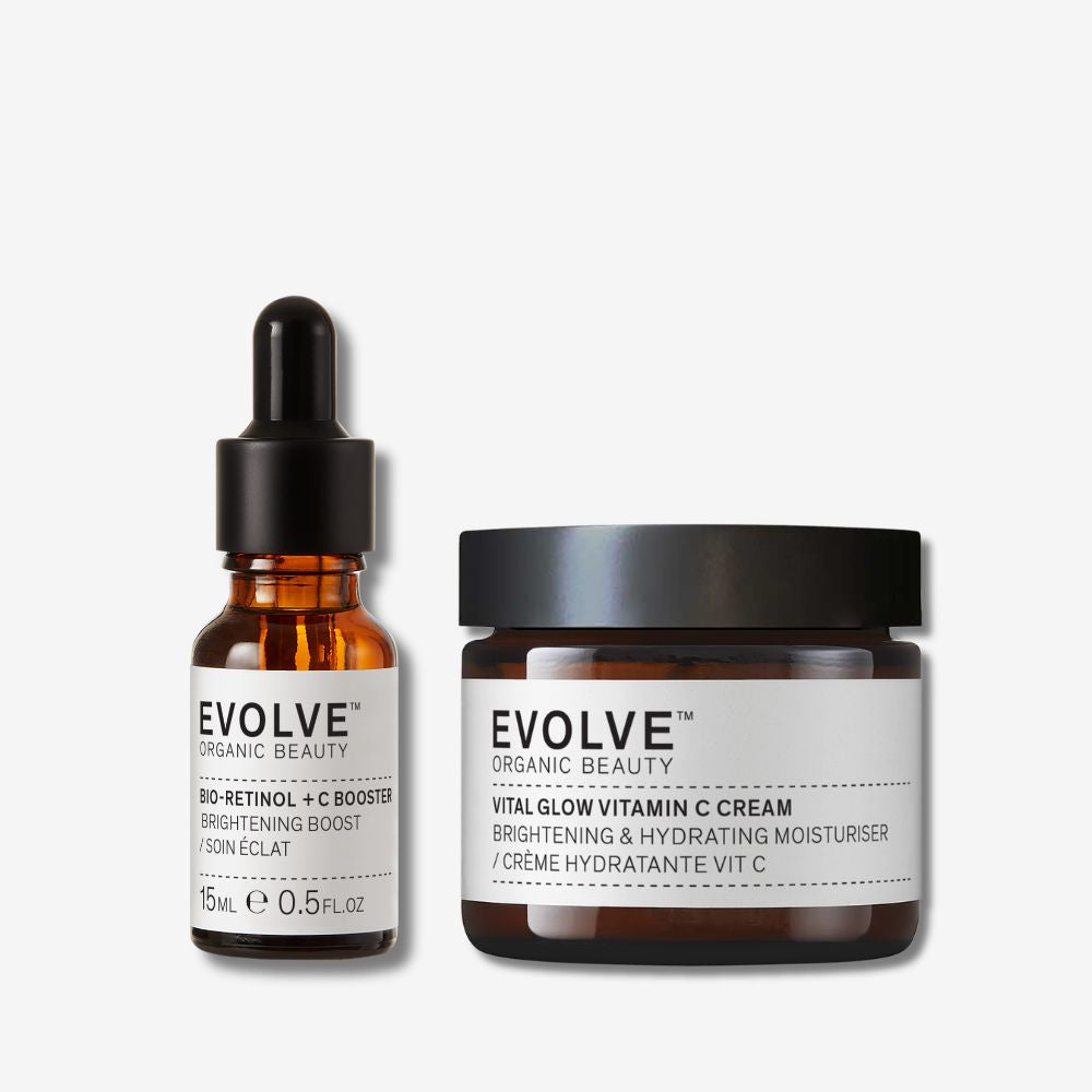Evolve Organic Beauty Gift Set / Bundle Radiance Boosting Duo