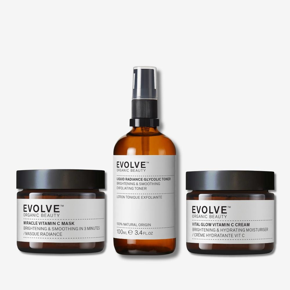 Evolve Organic Beauty Gift Set / Bundle Ultimate Radiance Ritual