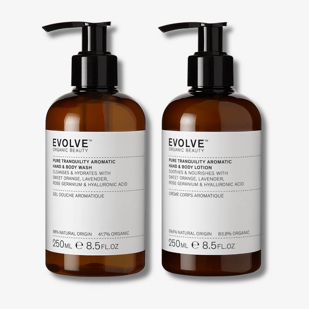Evolve Organic Beauty Hand &amp; Body Duo Pure Tranquility Hand &amp; Body Duo