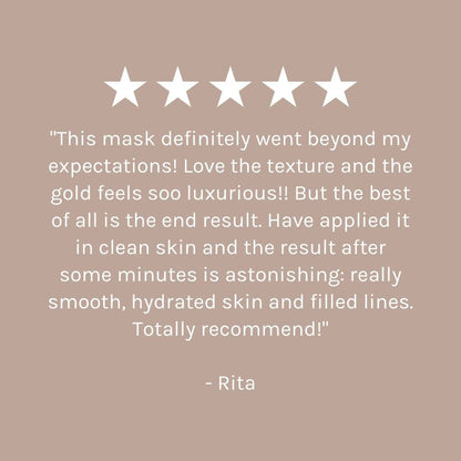 Evolve Organic Beauty Mask Bio-Retinol Gold Face Mask