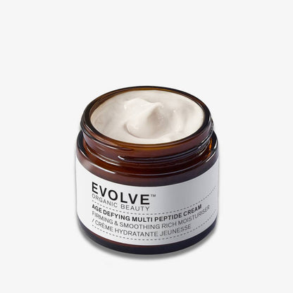 Evolve Organic Beauty Moisturiser Age Defying Multi Peptide Cream