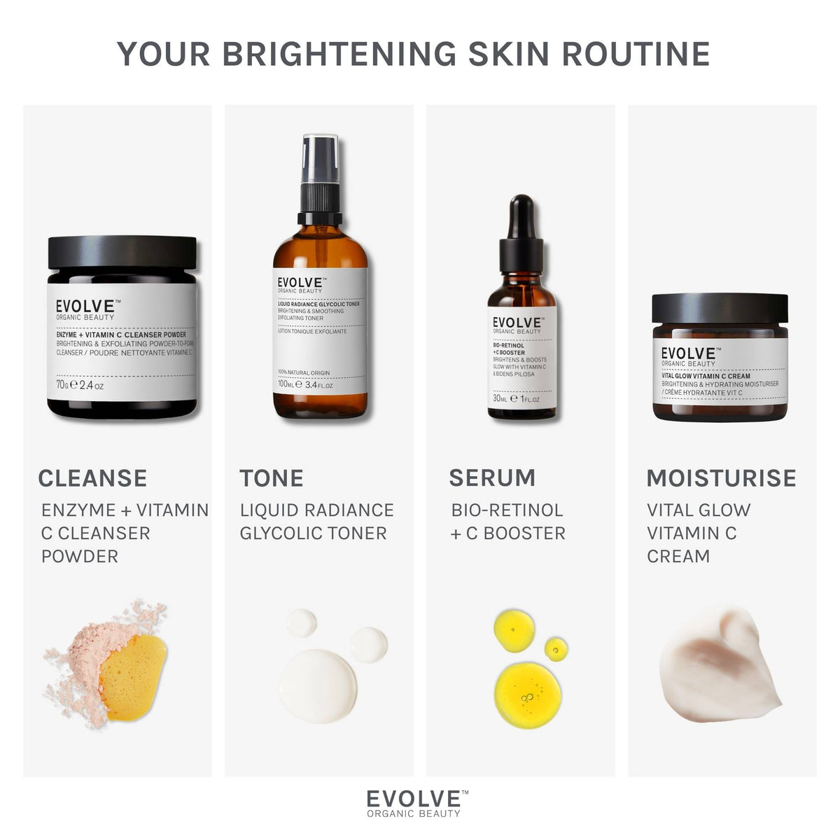 Evolve Organic Beauty Moisturiser Vital Glow Vitamin C Cream
