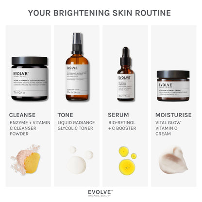 Evolve Organic Beauty Moisturiser Vital Glow Vitamin C Cream