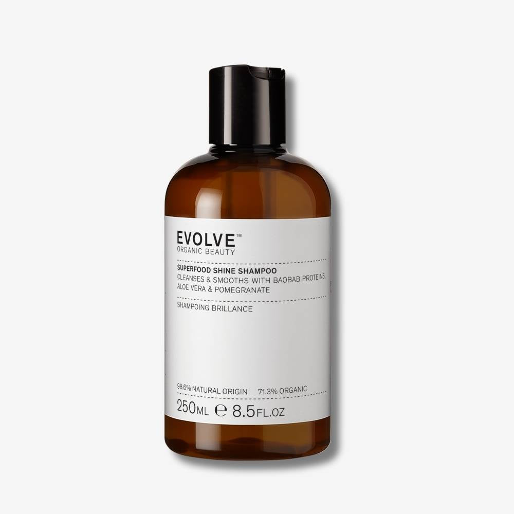 Evolve Organic Beauty Shampoo Superfood Shine Natural Shampoo