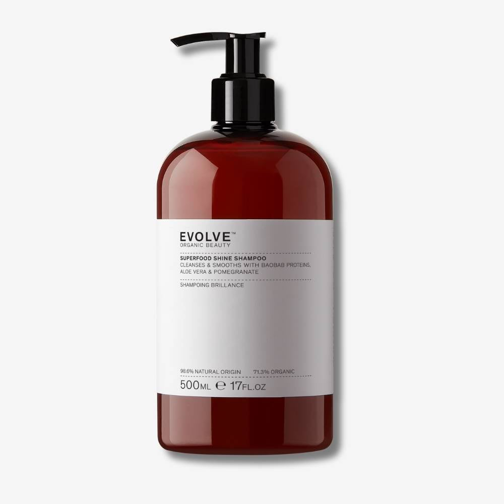 Evolve Organic Beauty Shampoo Superfood Shine Natural Shampoo - Supersize